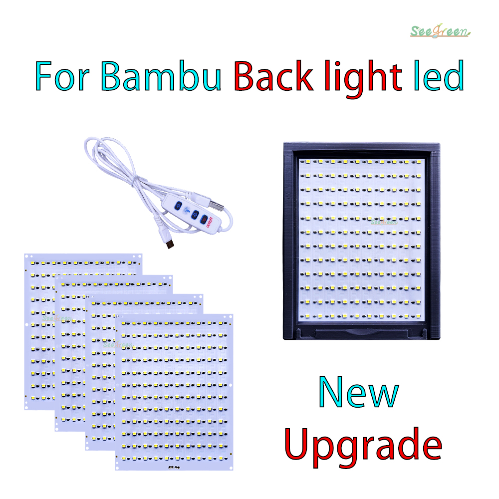 3D Printing Bambu Lab - ل بامبو مختبر ليثوفان Led لوحة