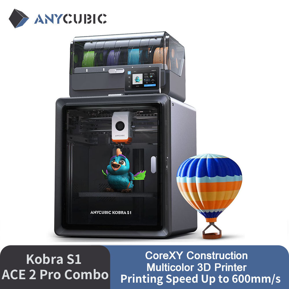 3D Printing Online Service - طابعة ثلاثية الأبعاد متعددة الألوان Anycubic