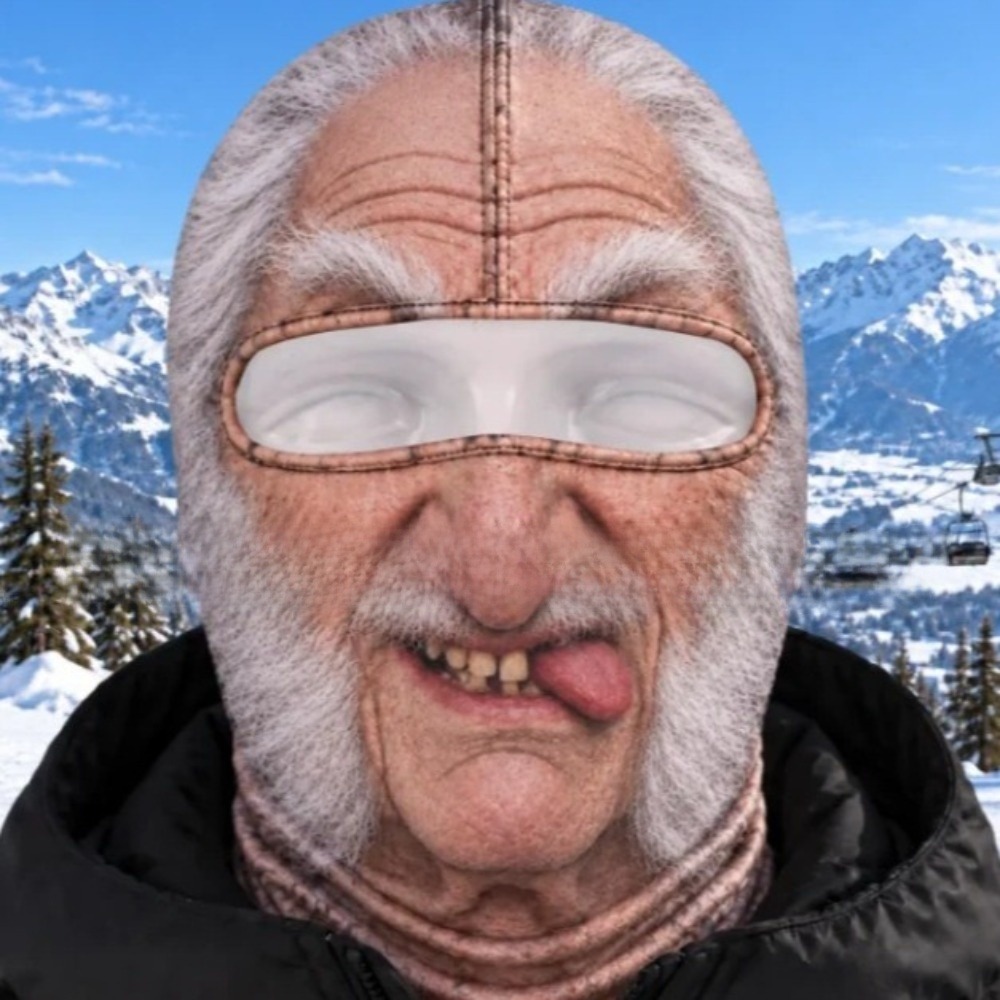 قناع دارلون دافئ بتصميم ثلاثي  - مراجعة 3D Printing Mask وسعره