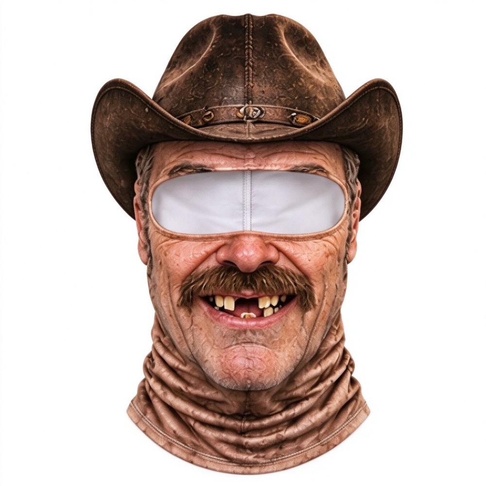 قناع دارلون دافئ بتصميم ثلاثي  - مراجعة 3D Printing Mask وسعره