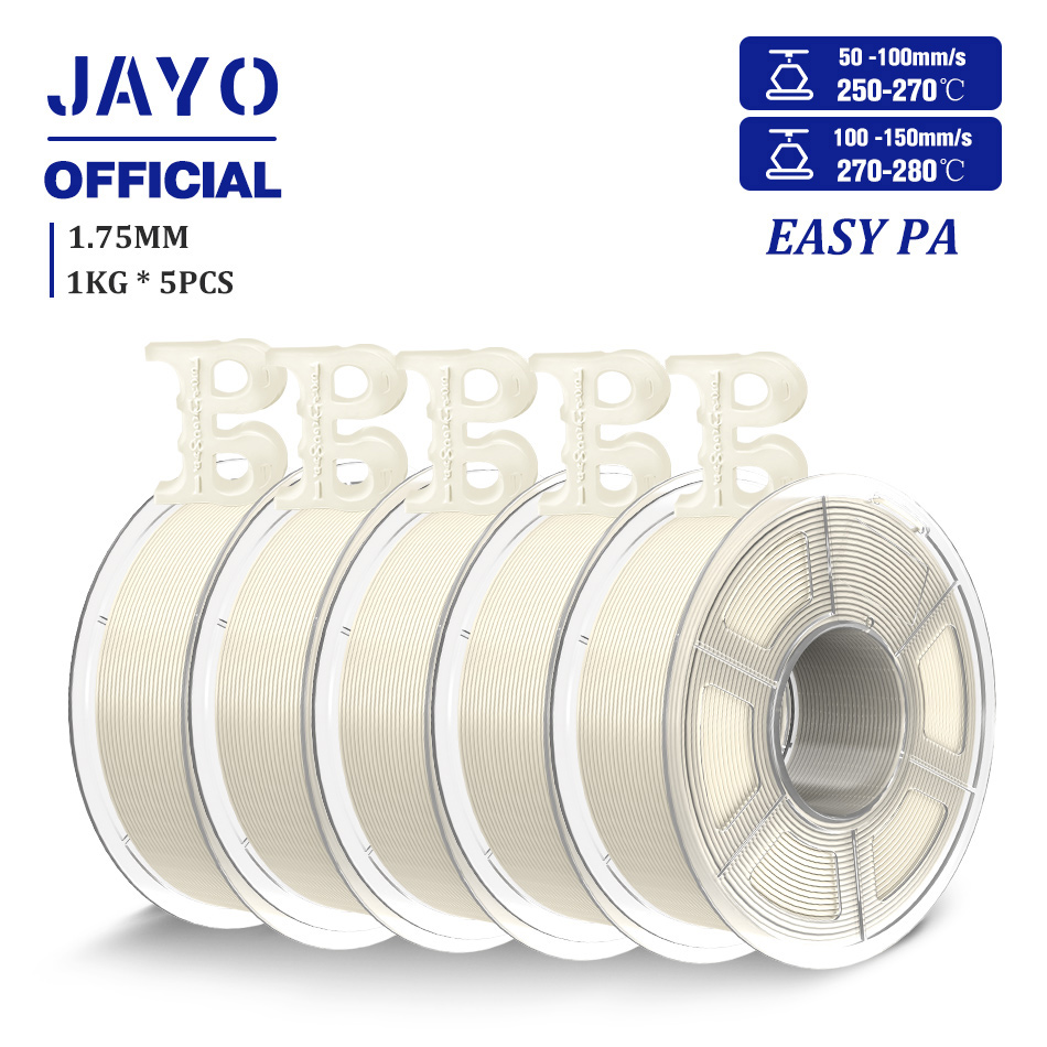 JAYO Easy PA خيوط 1.75 مللي مت - مراجعة 3D Printing Nylon وسعره
