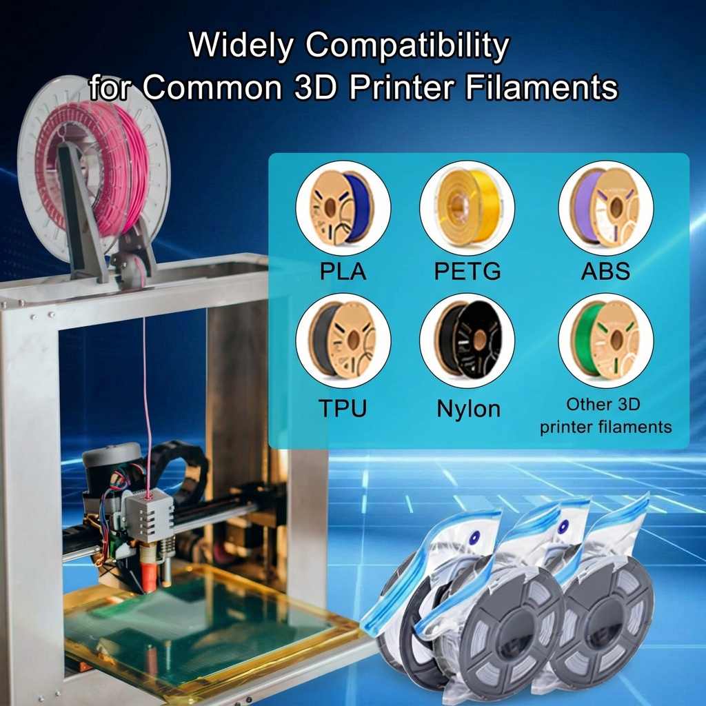 حقيبة تخزين خيوط الطباعة ثلاثي - مراجعة 3D Printing Nylon وسعره